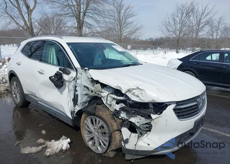 2022 Buick Envision Fwd Preferred z USA, uszkodzony, nr VIN LRBAZLR48ND168081